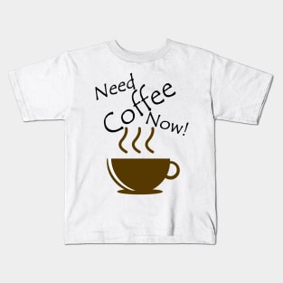 Artistic Cup Of Coffee 2 Kids T-Shirt